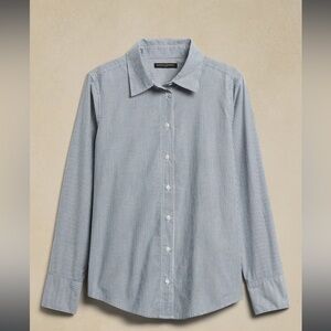Banana Republic Striped Cotton Shirt